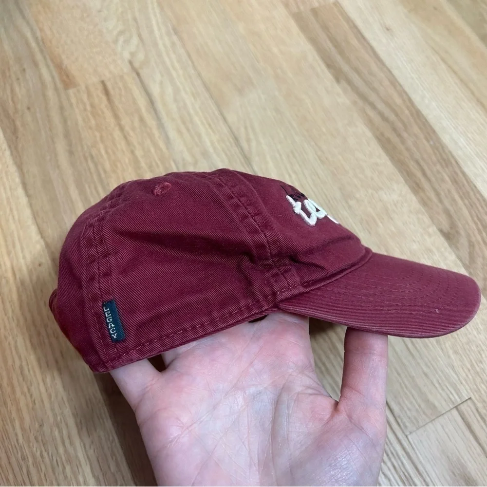 Future Temple Owl Toddler Hat Red Maroon University Baseball Cap